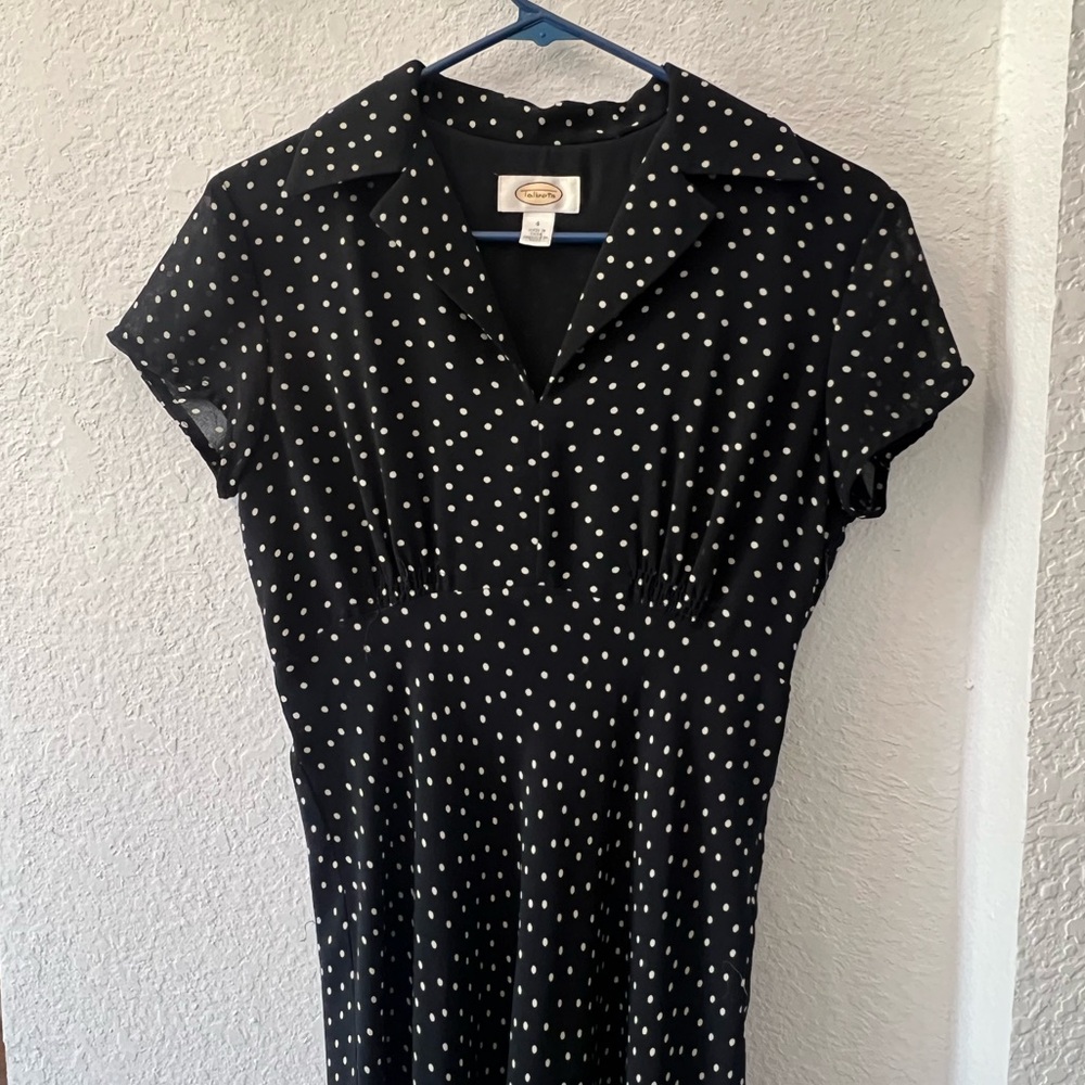 Vintage inspired polka dot dress